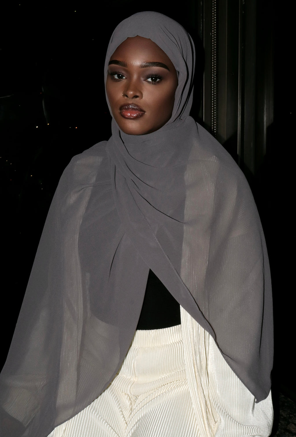 Instant chiffon cap