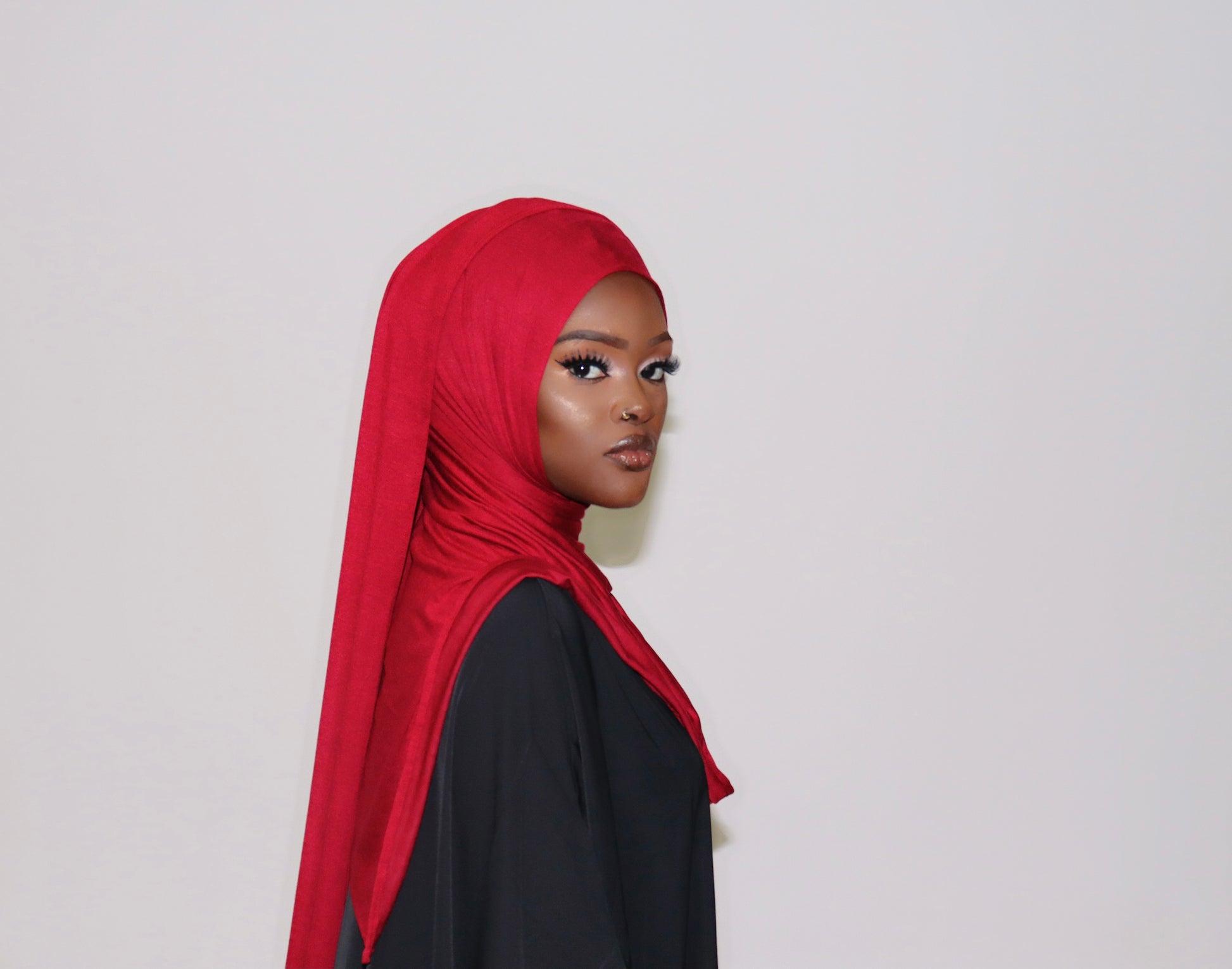 Instant jersey hijab