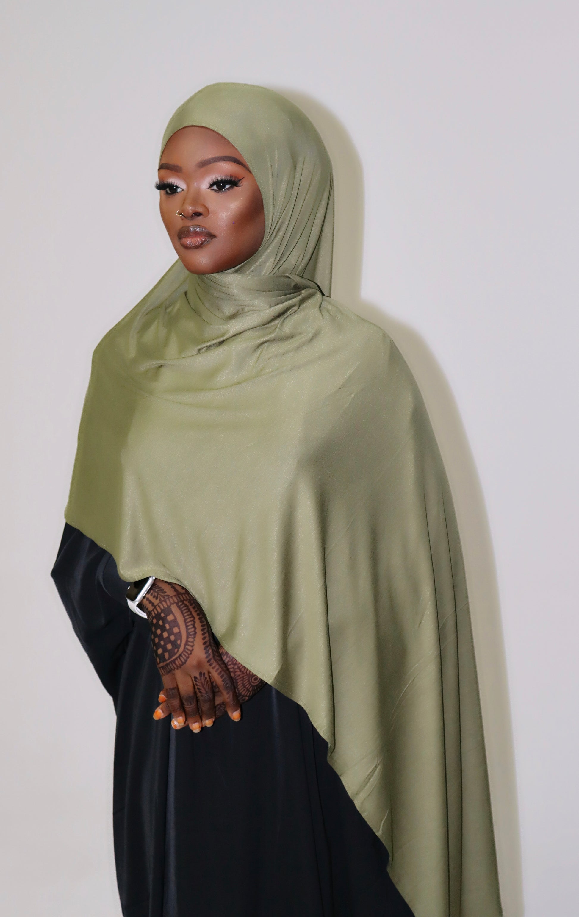 Instant jersey hijab
