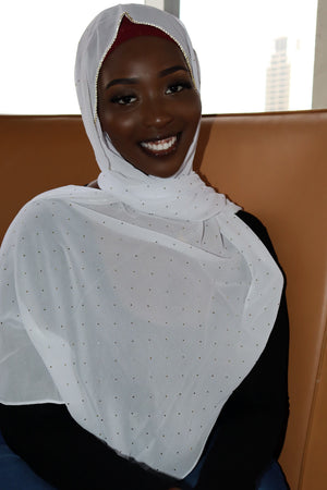 Rhinestone hijab