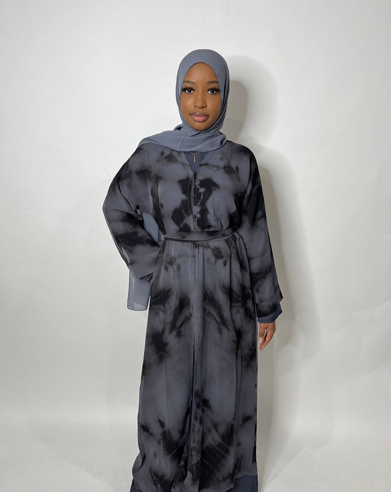 Tie dye Abaya