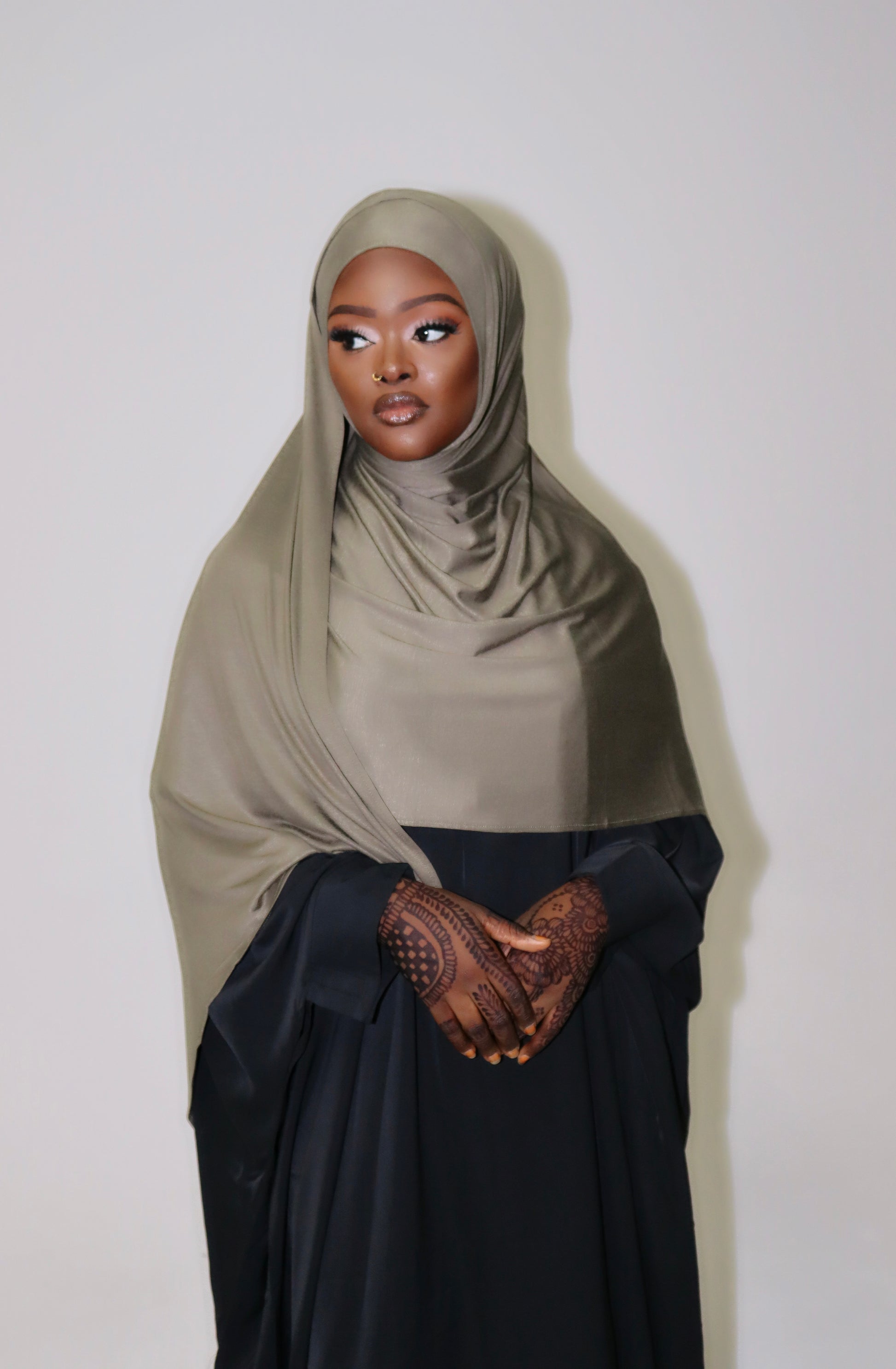Instant jersey hijab
