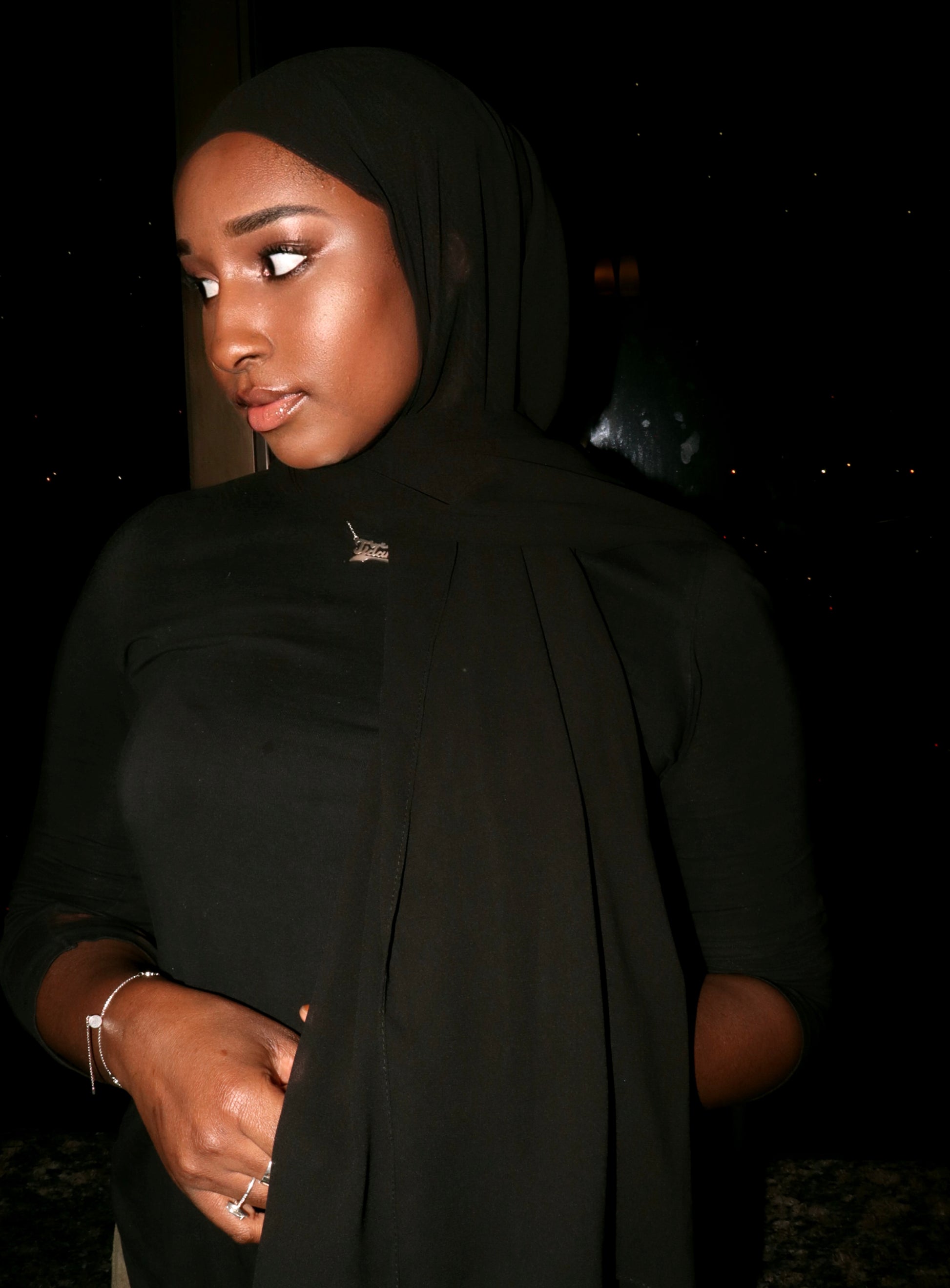 Instant hijab cap