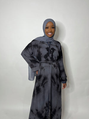 Tie dye Abaya