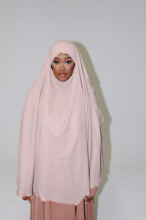 3 layers khimar hijab