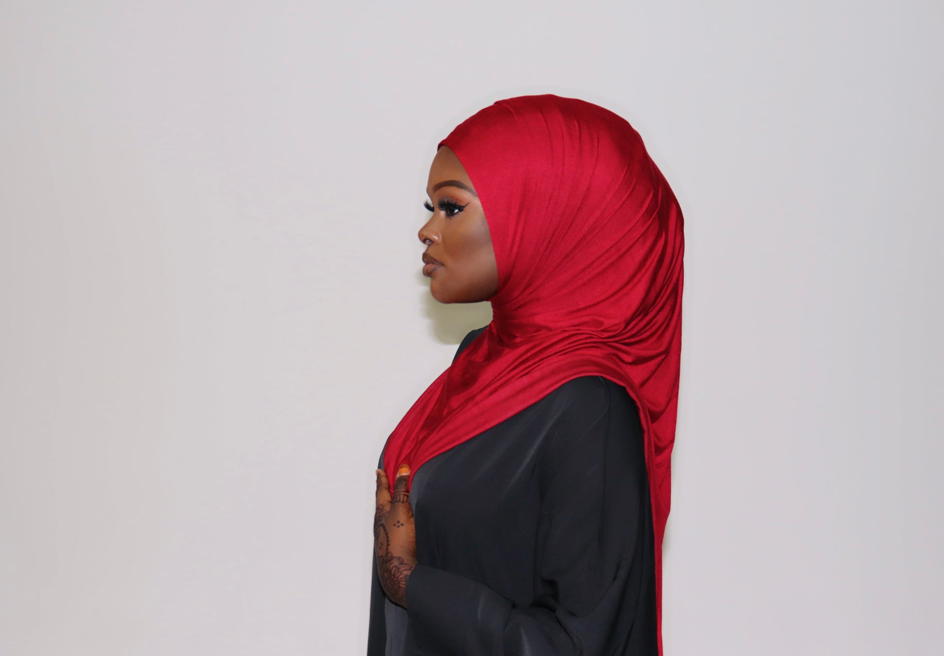 Instant jersey hijab