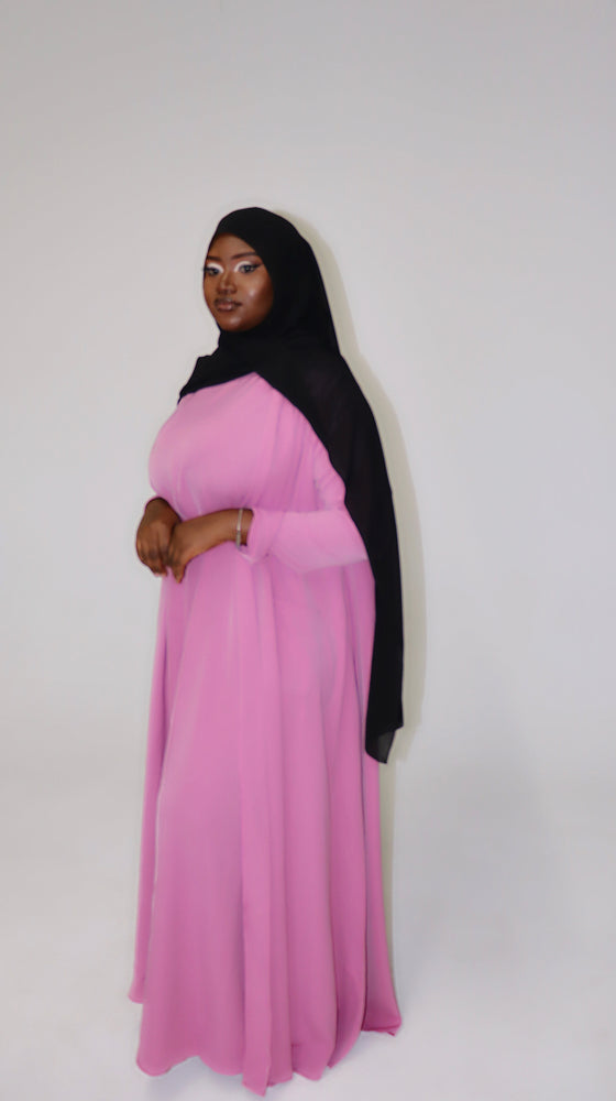 Khiareh 2 piece abaya