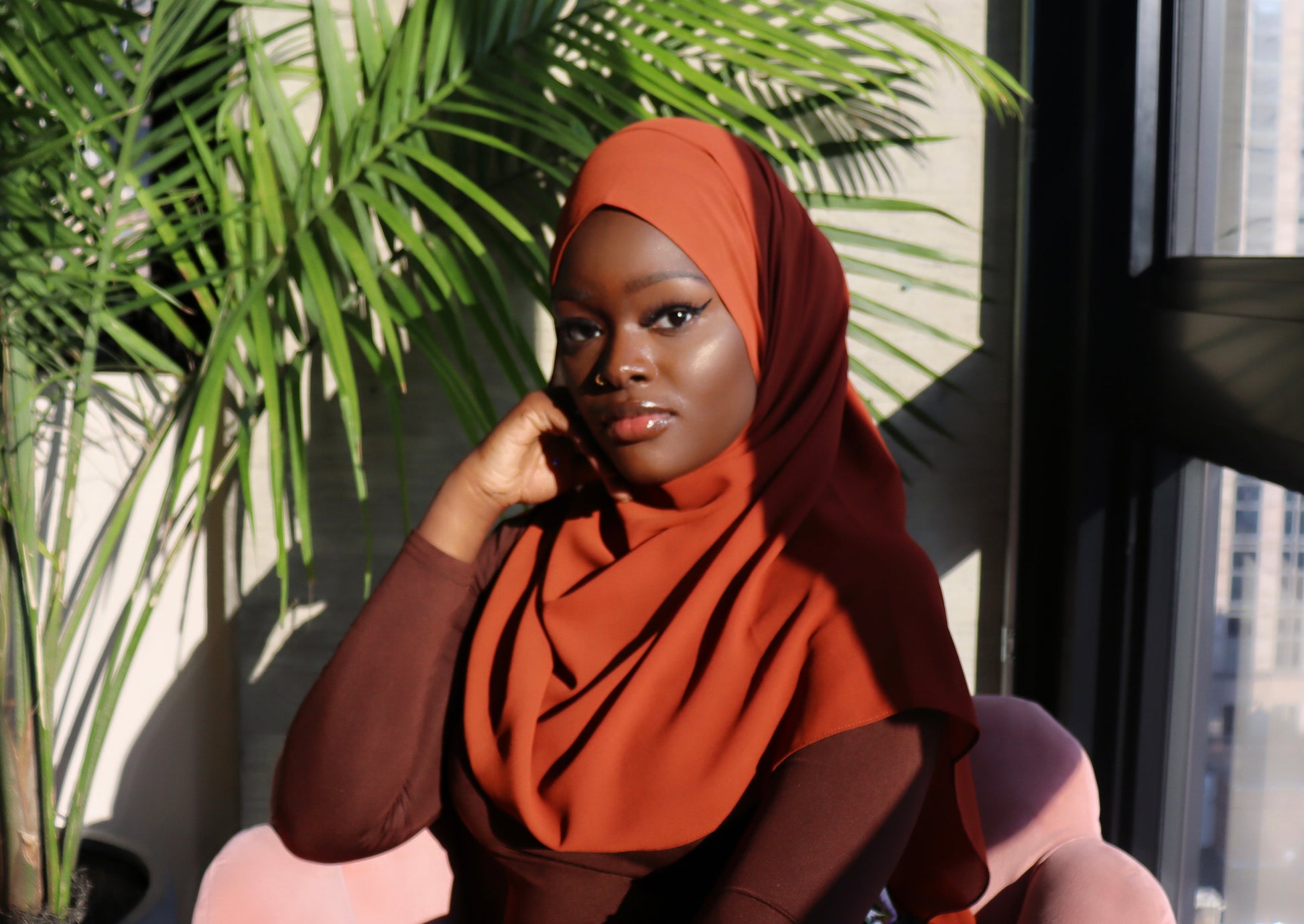 Instant chiffon hijab(pre order )