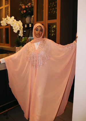 Hooded abaya