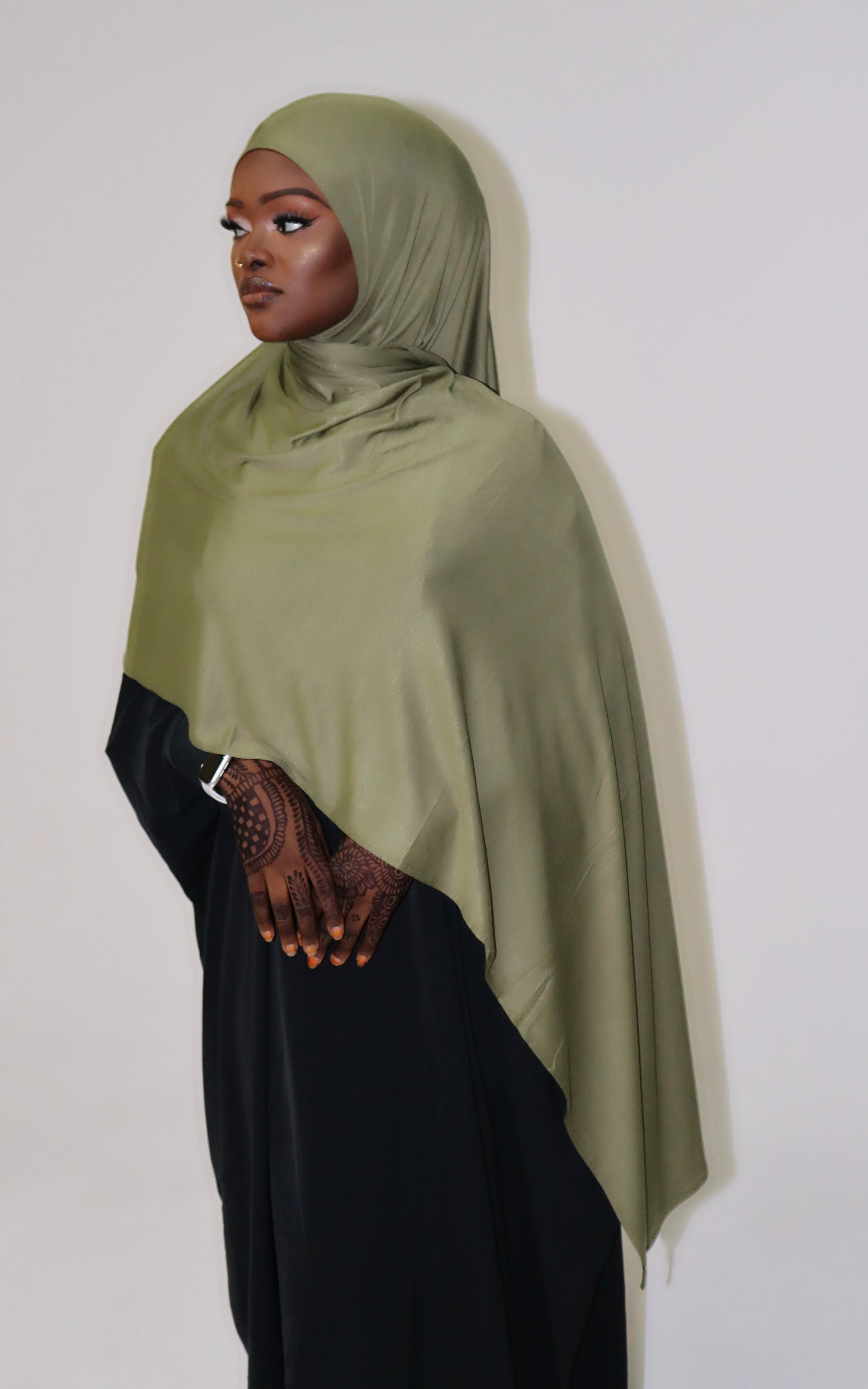 Instant jersey hijab